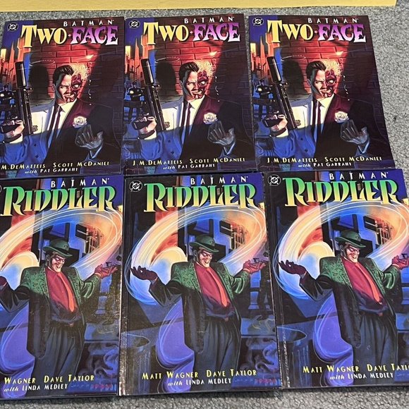 Other | 6 Batman Riddler The Riddle Factory One Shot Dc 1995 Comic Book ...
